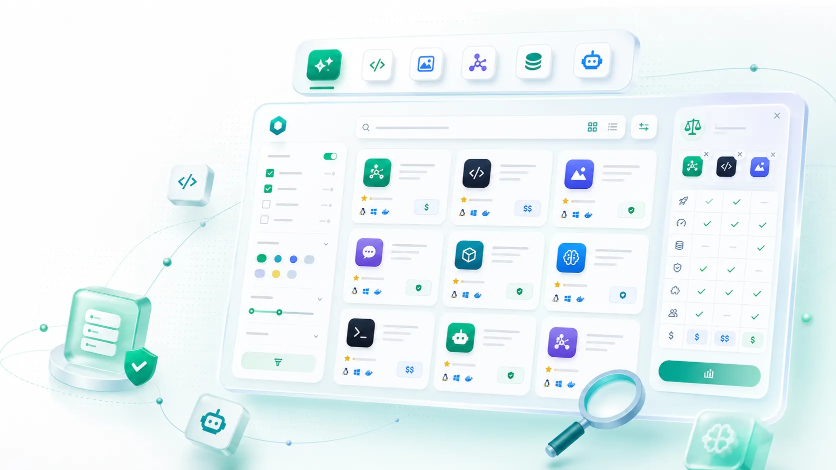 AI tools category hero