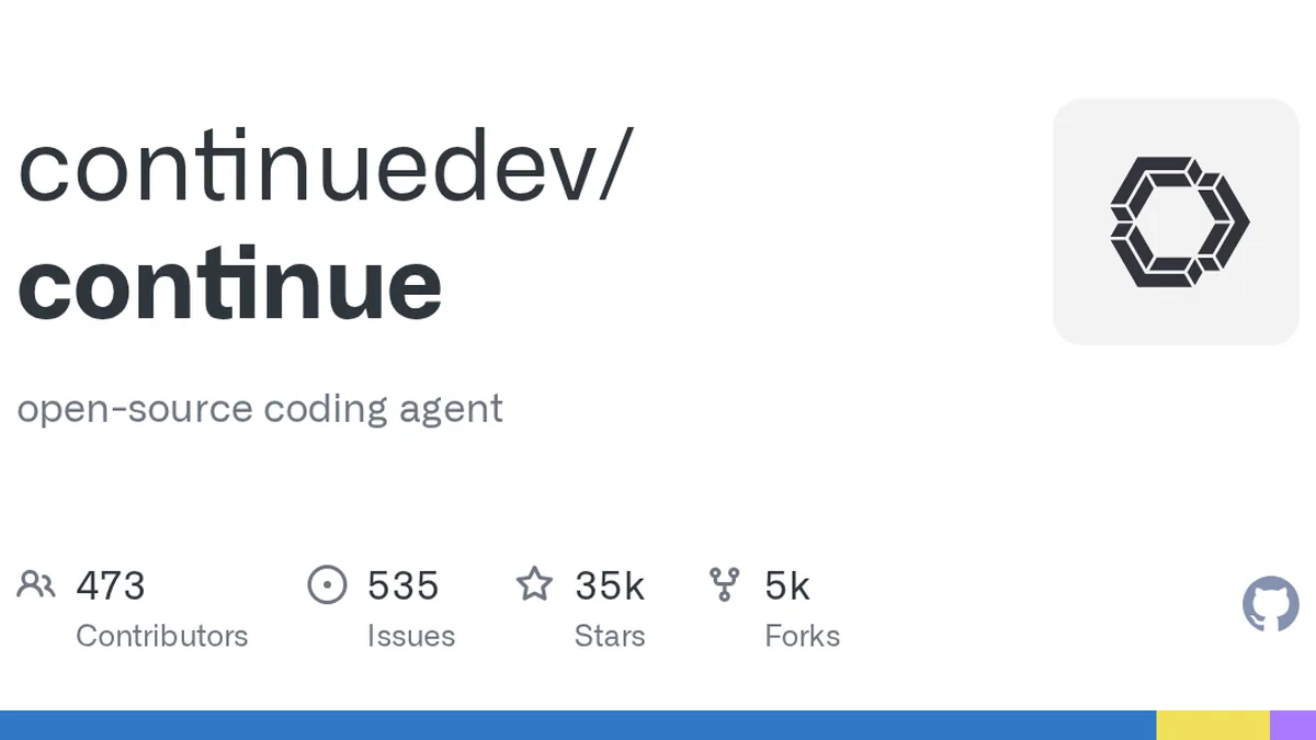 Continue GitHub project preview and development overview