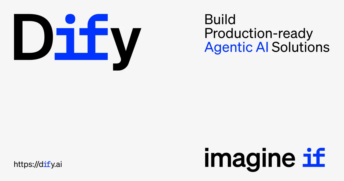 Dify official project interface or overview