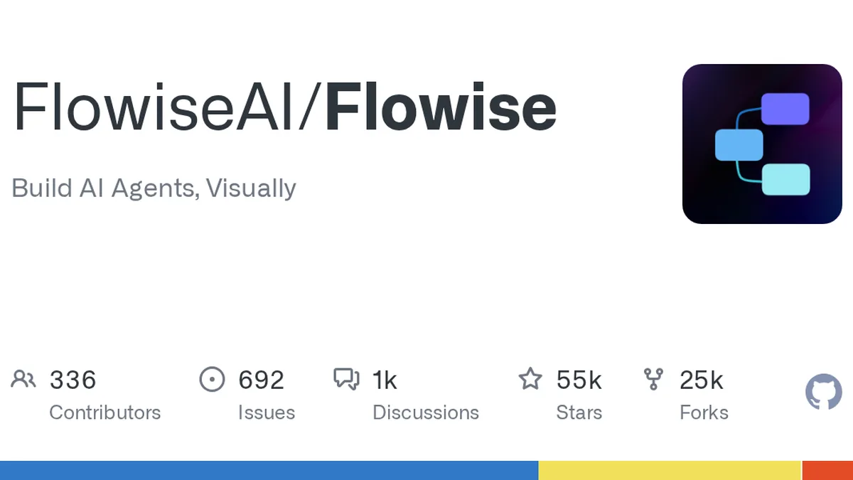 Flowise GitHub project preview and development overview